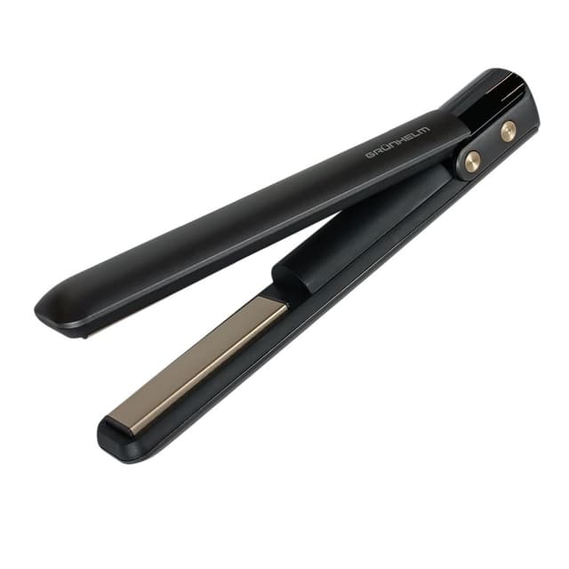 Щипці акумуляторні для випрямлення і завивки волосся - GHS-718U, 18х70мм, регул. темп. (GRUNHELM)