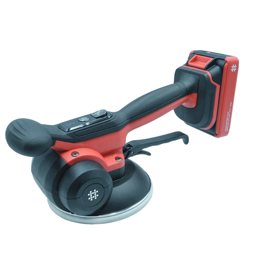 (9395) Віброприсоска акумуляторна для плитки  21V, 1 ак. 140 мм SHIJING