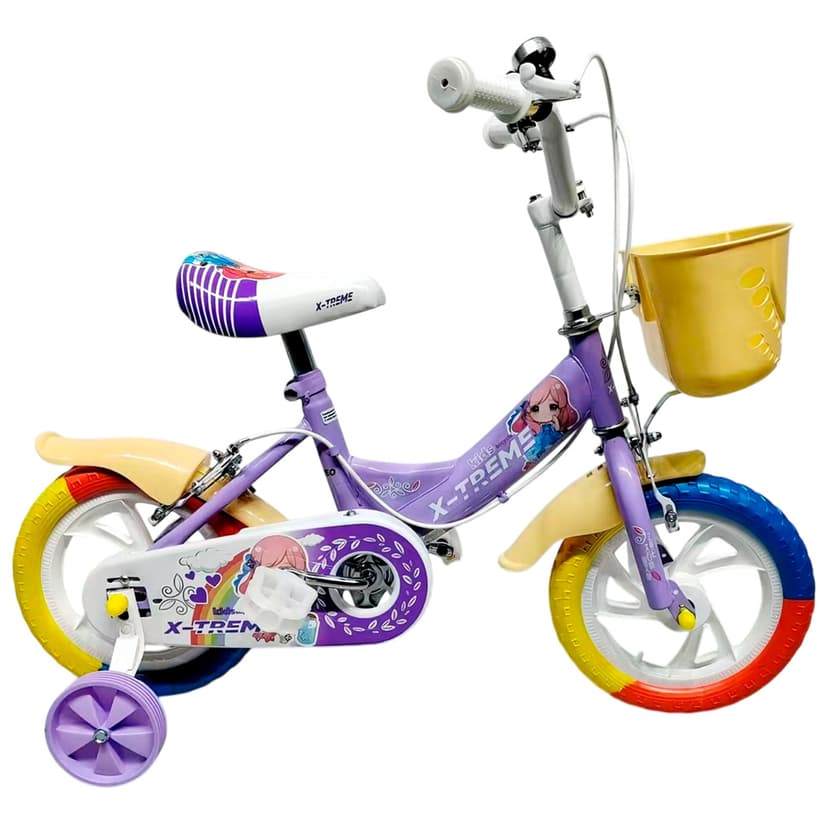 Велосипед X-TREME NEO 25.12-01, к12 сталь, фіолетовий (2 шт/уп)