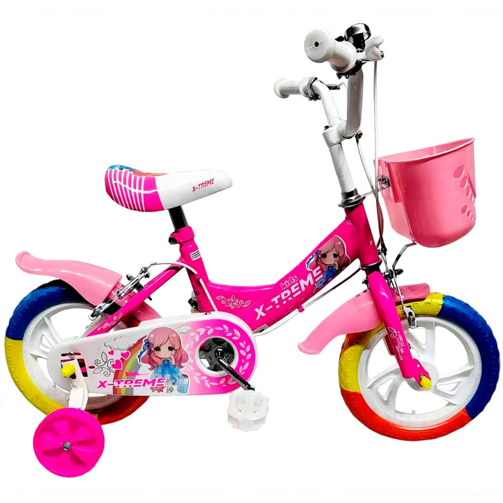 Велосипед X-TREME NEO 25.12-02, к12 сталь, рожевий  (2 шт/уп) — фото 1