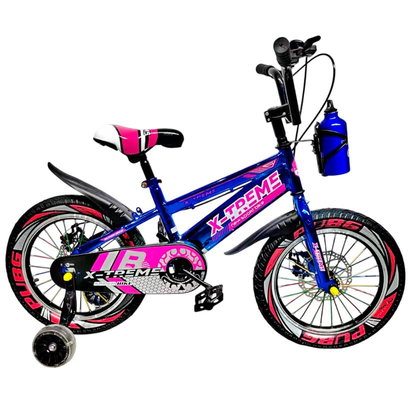 Велосипед X-TREME PUBG 25.16-02, к16 сталь, синій