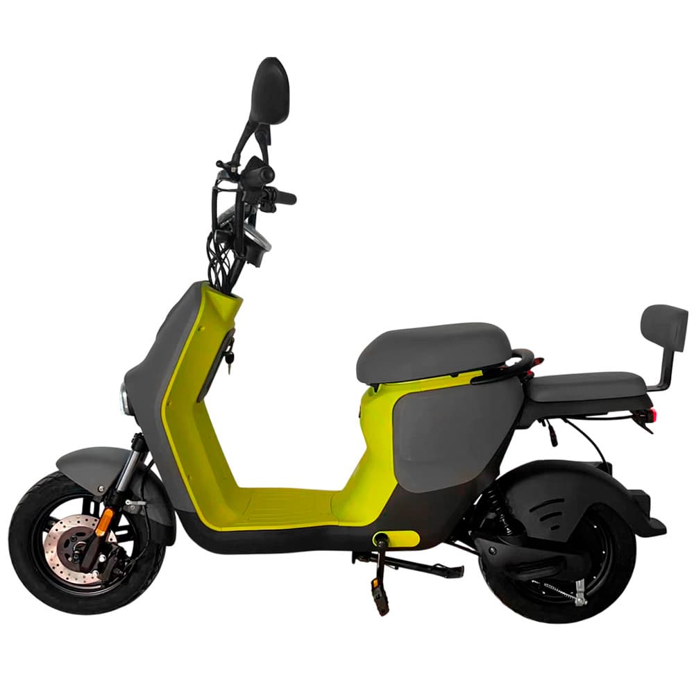 Велоскутер акумуляторний SPIN сiрий (48V/20A) + 4 акумуляторів 12V/20A