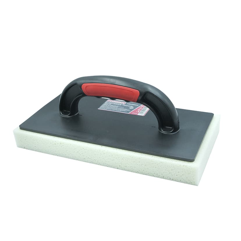 (37442) Терка пластикова BRAVO 140х280мм гідроабсорбуюча губка 30мм з нарізкою HAISSER