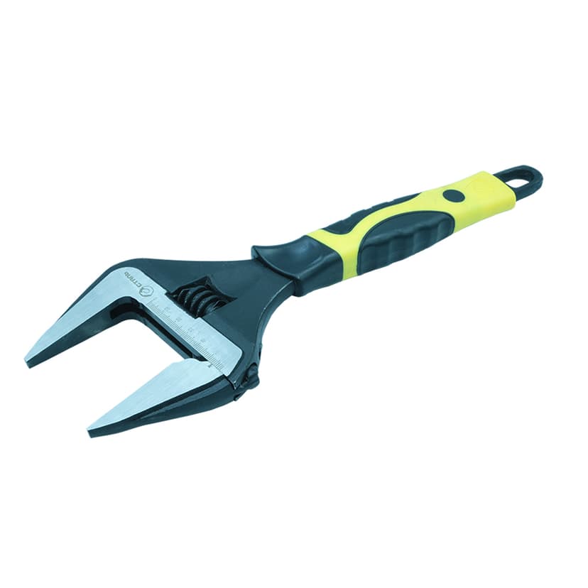 (41097) Ключ розвідний PROFI 300 мм з тонкими губками, 0-60мм СТАЛЬ