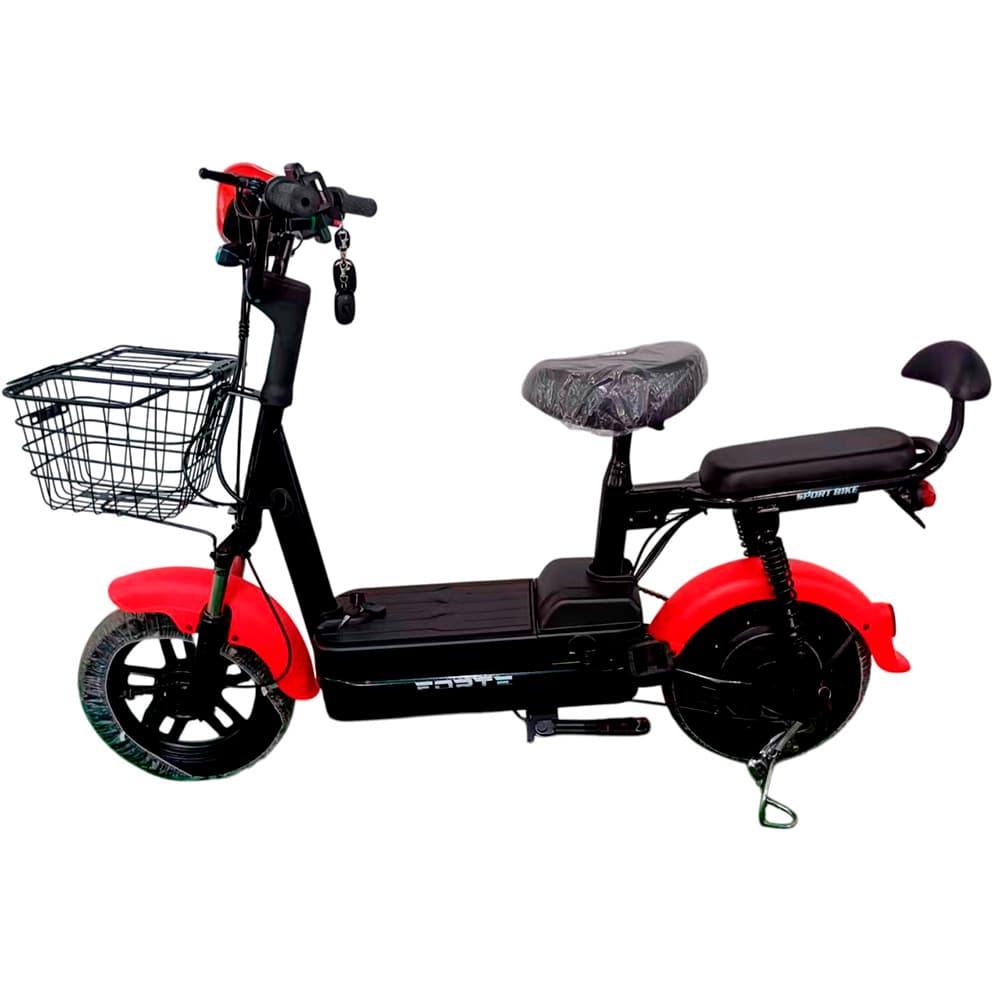Велоскутер акумуляторний LUCKY-WS350 червоний (+Акумулятор 12V15A/12А 4шт)