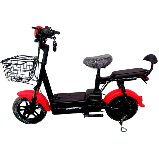 Велоскутер акумуляторний LUCKY-WS350 червоний (+Акумулятор 12V15A/12А 4шт)