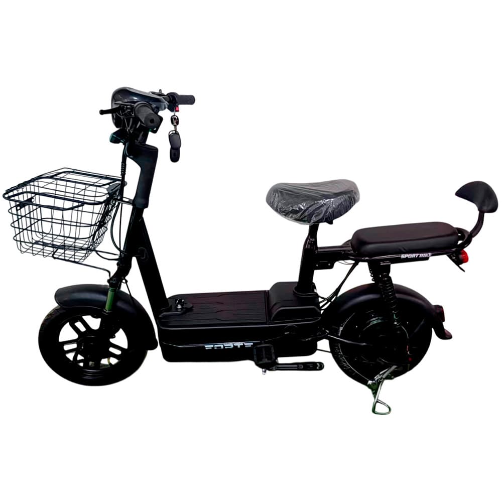 Велоскутер акумуляторний LUCKY-WS350 чорний (+Акумулятор 12V15A/12А 4шт)
