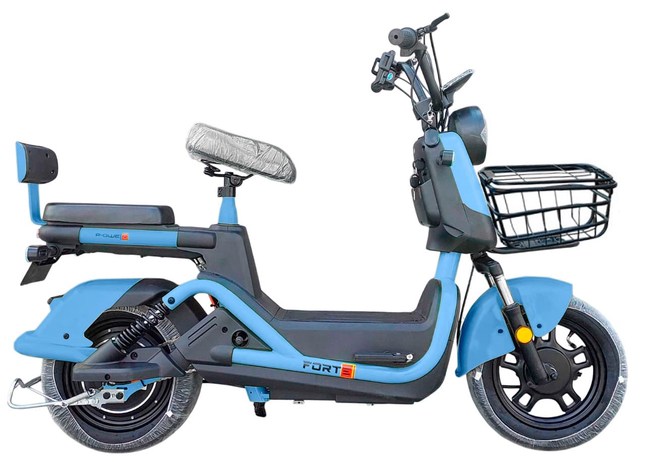 Велоскутер акумуляторний RITM, блакитний (+Акумулятор 12V20A/25А 5шт)