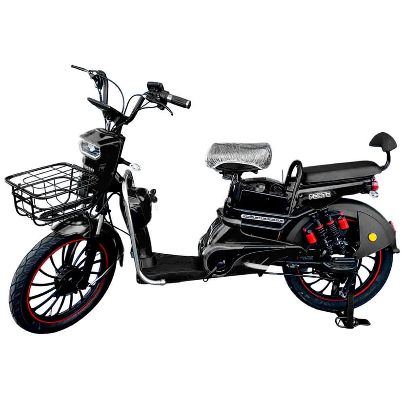 Велоскутер акумуляторний CLEO, чорний (+Акумулятор 12V15A/12А 5шт)