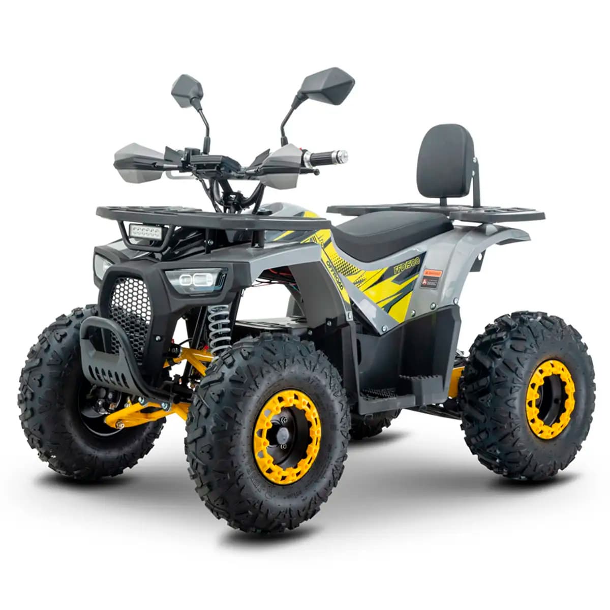 Квадроцикл акумуляторний FORTE FFD1500, Жовтий