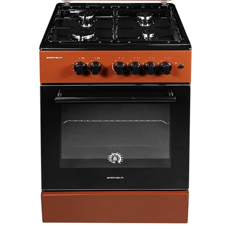 Плита газова 60см - G4FM6612BRB, коричнева (GRUNHELM)