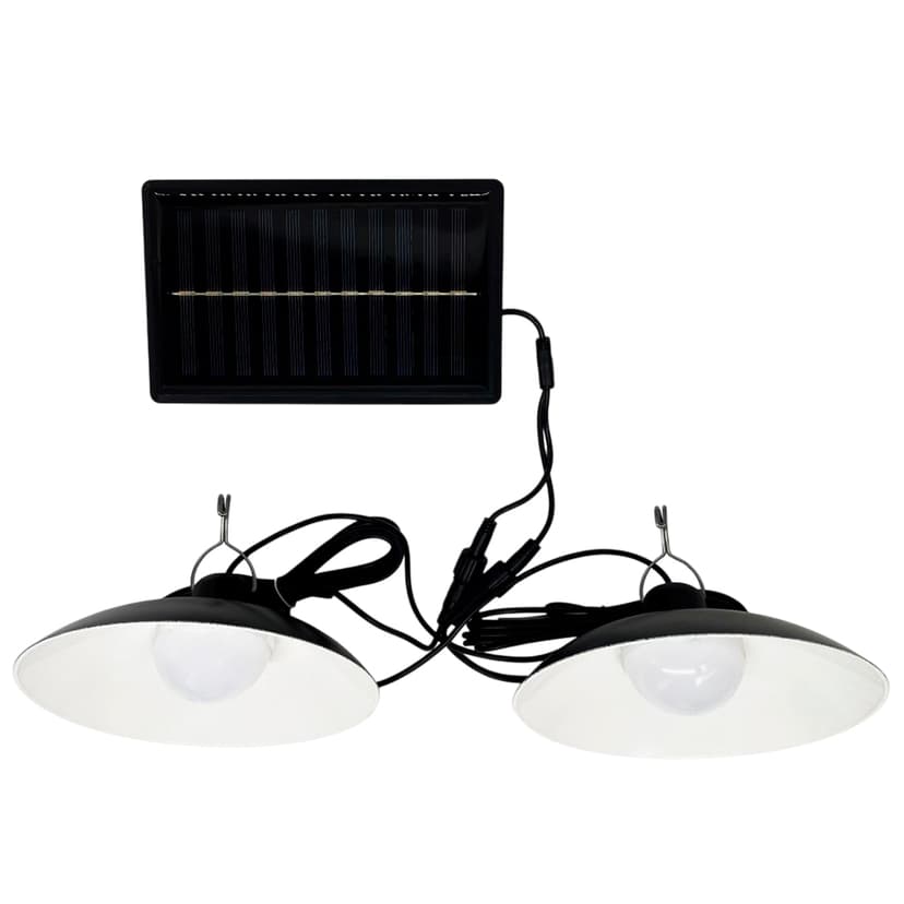 Світильник вуличний на сонячних панелях GSL-СL30W-65K (IP65,4x1200 мАг,18x18,7см) (WORK'S)