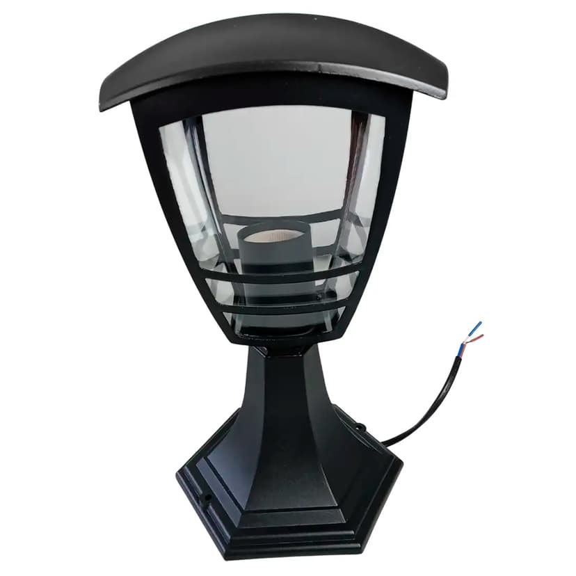 Садовий світильник-стовпчик GCL-40W-BUP(40W,алюм+акрил,IP44, 171х170х300 мм) (WORK'S)