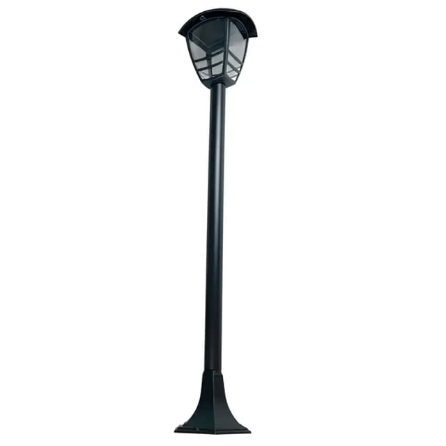 Садовий настінний світильник-стовпчик GCL-40W-BCN(40W,алюм+акрил,IP44,170х170х970 мм) (WORK'S)