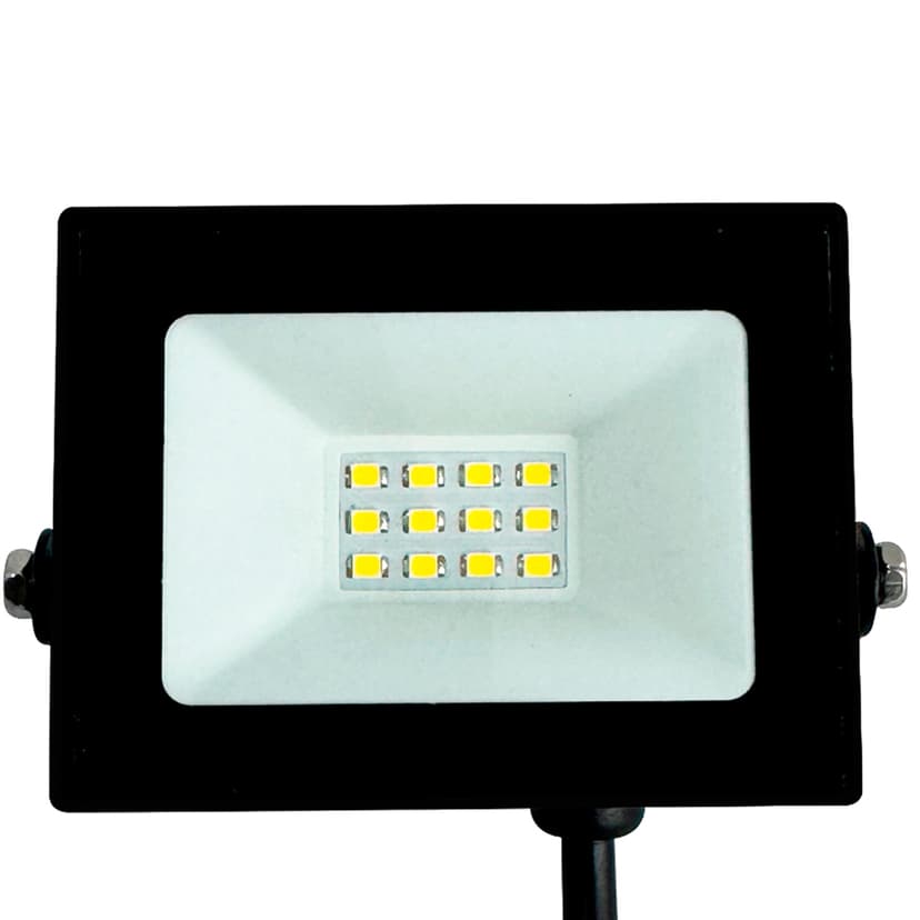Прожектор 2.0 - FL-64K-10W-12LED (IP65, 94x62x26 мм) (WORK'S)