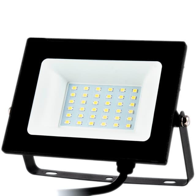 Прожектор 2.0 - FL-64K-30W-30LED (IP65, 146x98x26 мм) (WORK'S)