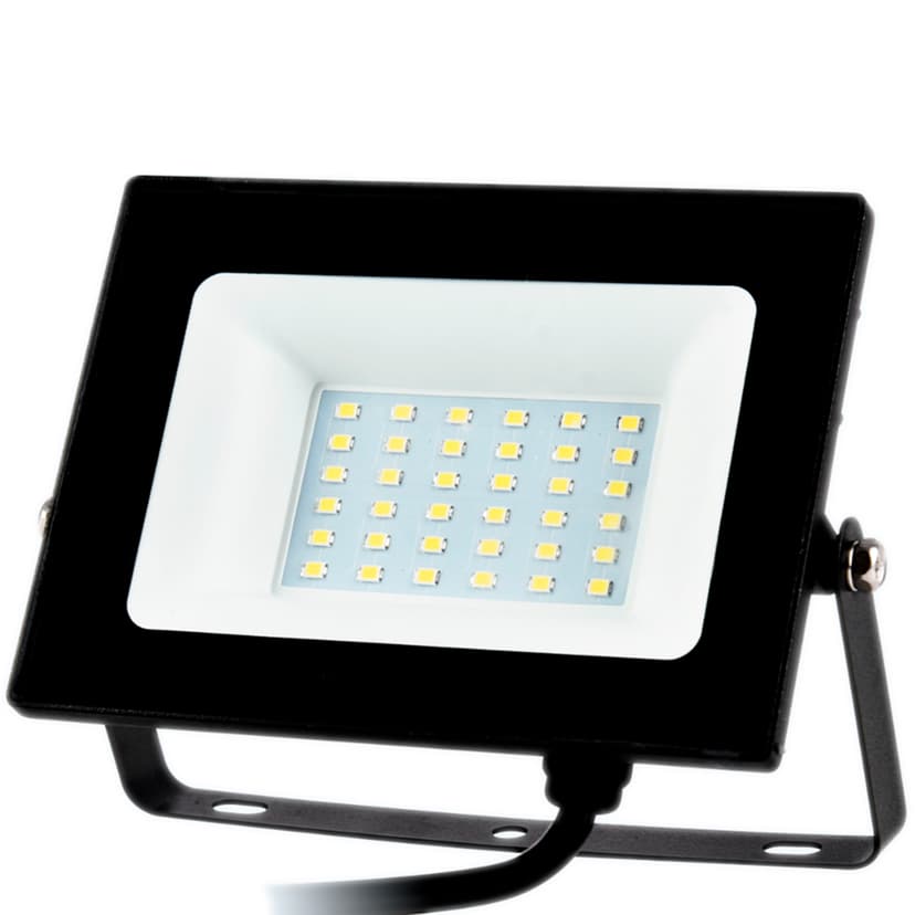Прожектор 2.0 - FL-64K-30W-30LED (IP65, 146x98x26 мм) (WORK'S)