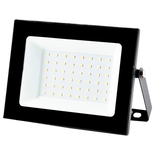 Прожектор 2.0 - FL-64K-50W-60LED (IP65, 176x123x26 мм) (WORK'S)