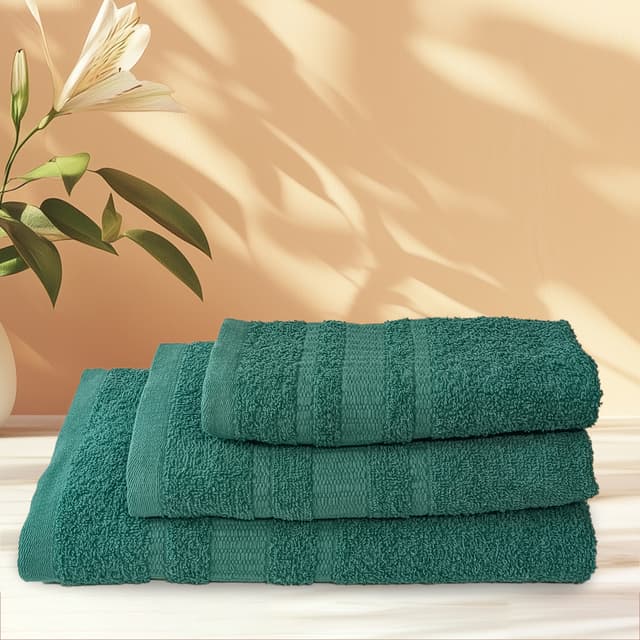 VS-T21-5090 Рушник 50х90см бавовна/ПЕ, Вірідіан VERSAILLES