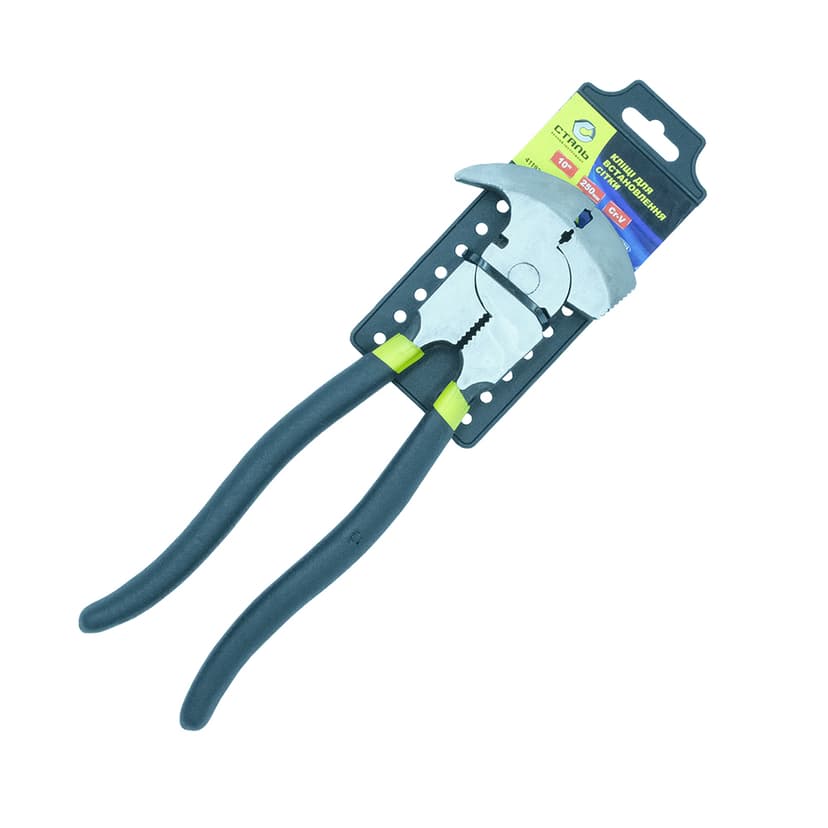 (41193) Кліщі для встановлення сітки 250 мм СТАЛЬ