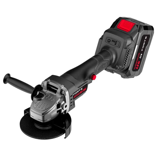 Акумуляторна Шліфмашина кутова AG-21BC (125мм) (FORTE)