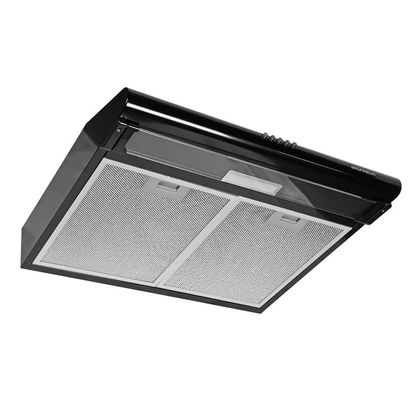 Витяжка GVP 251 B пласка зі склом чорна (GRUNHELM)