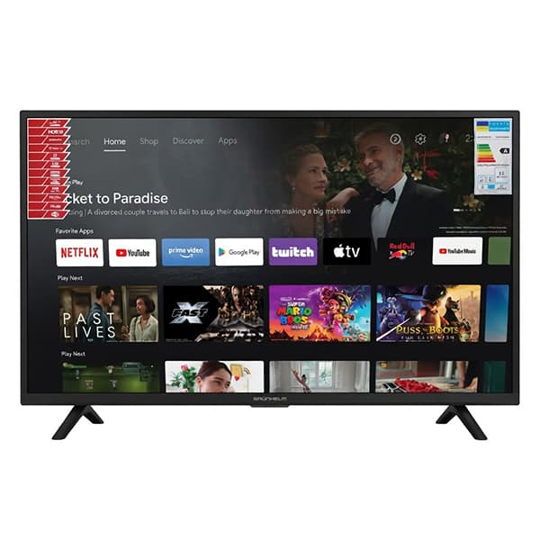 Телевізор 32, Google Android TV 11.0 - 32H310-GA11V T2 SMART TV, G7W, color box (GRUNHELM)