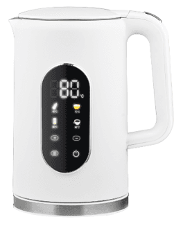 Електрочайник Метал - EKS-25030W, 1,7л, 2200Вт, білий, диск (GRUNHELM)