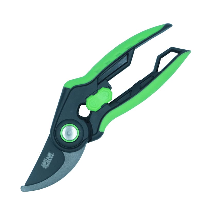 (81080) Секатор садовий 200мм пластиковий фіксатор WERK