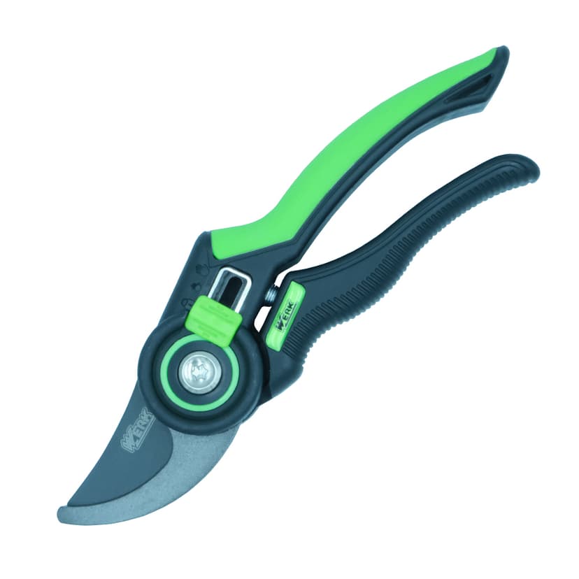 (81083) Секатор садовий 210мм регульоване захоплення WERK