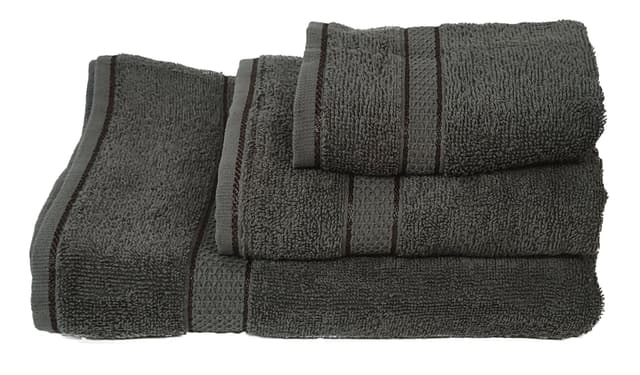 VS-T18-5090 Рушник 50х90см 100% бавовна, Графіт VERSAILLES