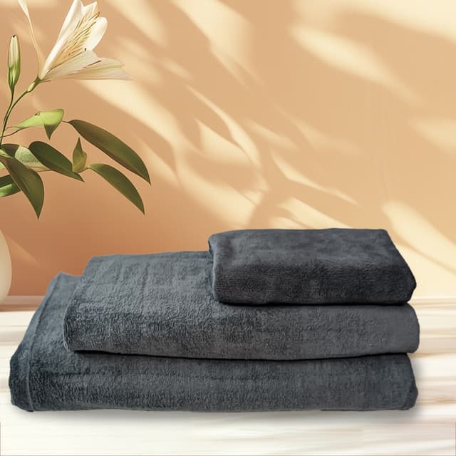 VS-T33-5090 Рушник 50х90см мікрофібра, Сірий VERSAILLES