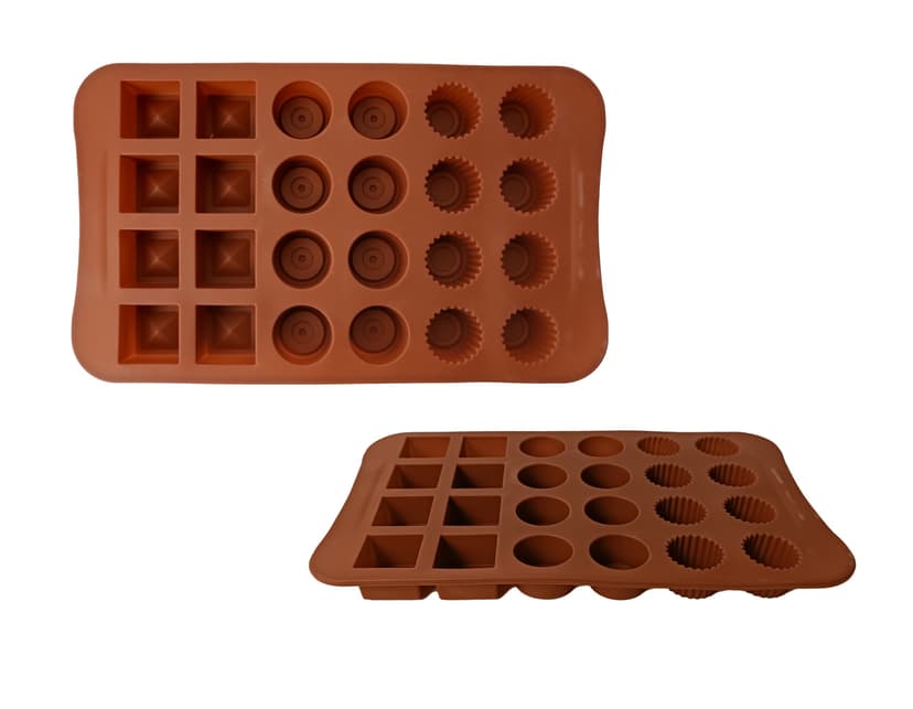 GT-S-217 Силіконова форма для шоколаду, Цукерки GUSTO, 23х14х1,8см