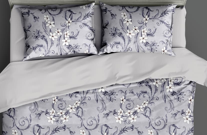 VS-BS2.0-105 Комплект постільної білизни Фантазія, двоспальний VERSAILLES, Сатин