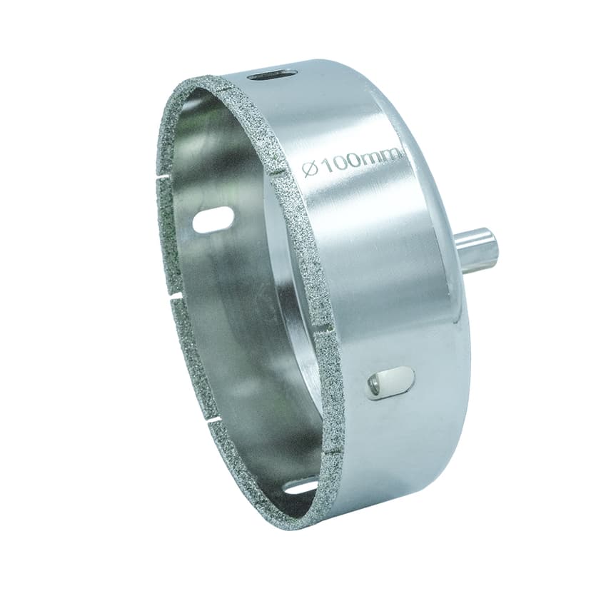 Коронка алмазна по керамограніту - 100мм (HAISSER)