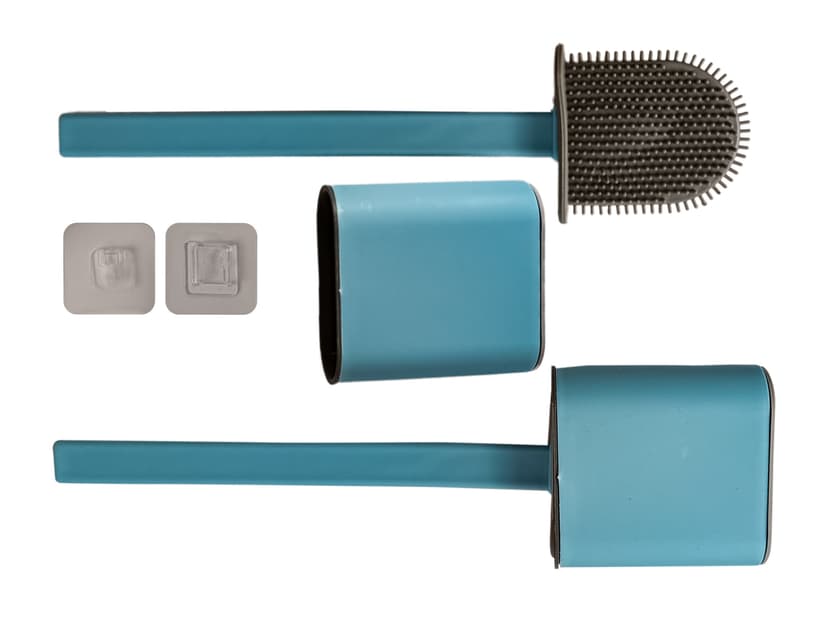 Йоржик для унітазу силіконовий WTB-08 блакитний (WERK)