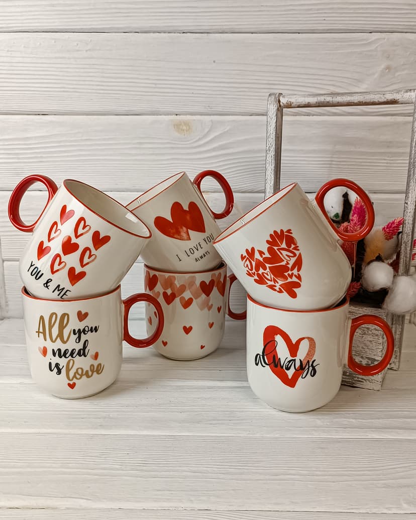 VT-C-322330 Чашка Шалене кохання Vittora, 330 мл