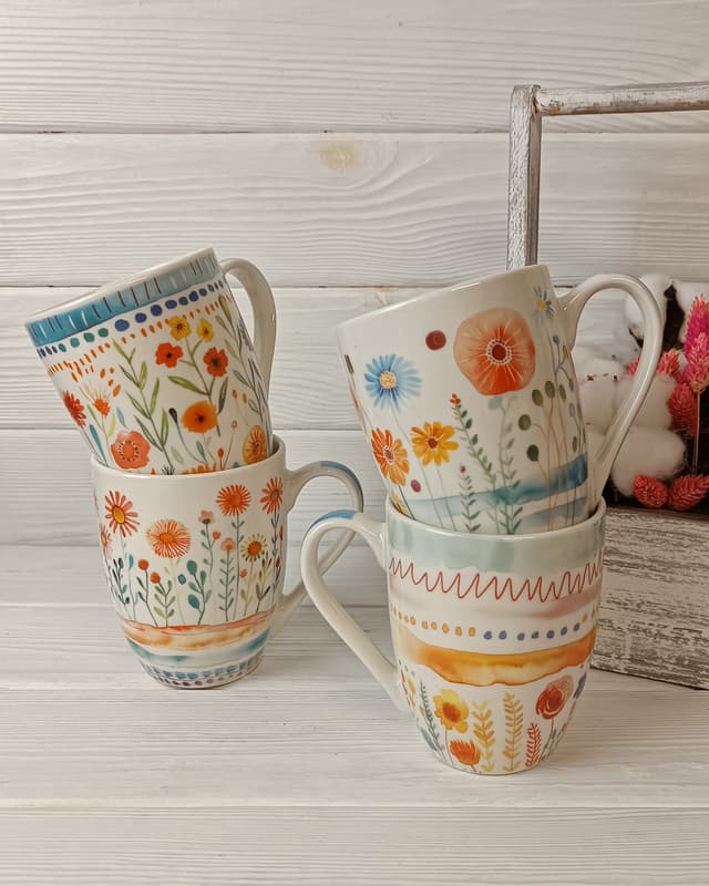 VT-C-316340 Чашка Мрії в саду Vittora, 340 мл