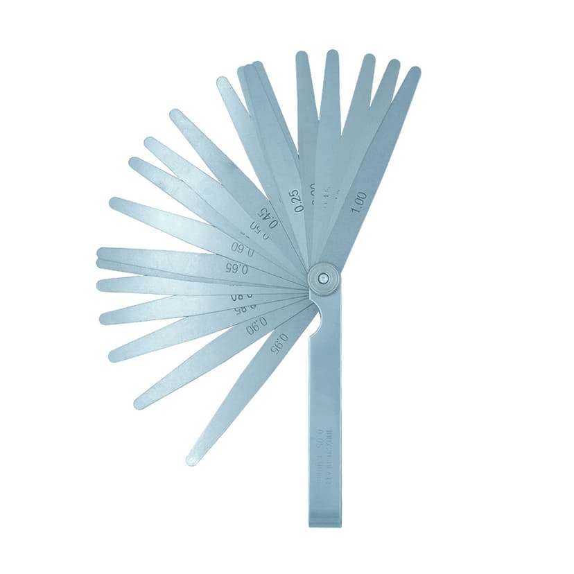 (24422) Набір щупів вимірювальних (0,05 - 1,0 мм) 20 пелюстків Сталь