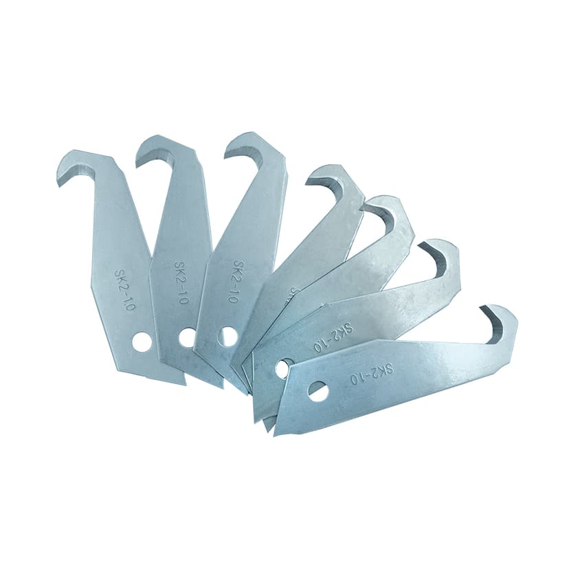 (23523) Лезо-гачок 7 шт, 70х18х1 мм, SK2  HAISSER