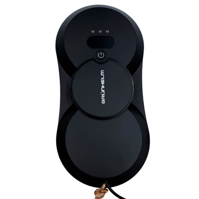 Робот для миття вiкон GRH-RN2-18B (чорний, круглий, 3 режими, 50 мл) (GRUNHELM)