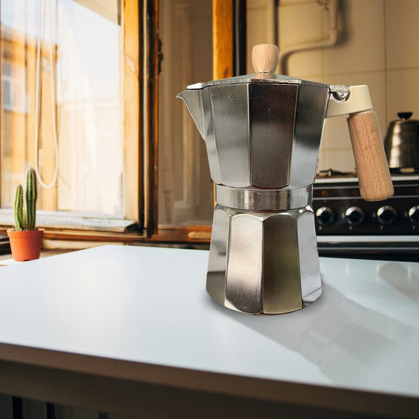 GU-1007-6 Гейзерна кавоварка Idro GUSTO, 6 чашок