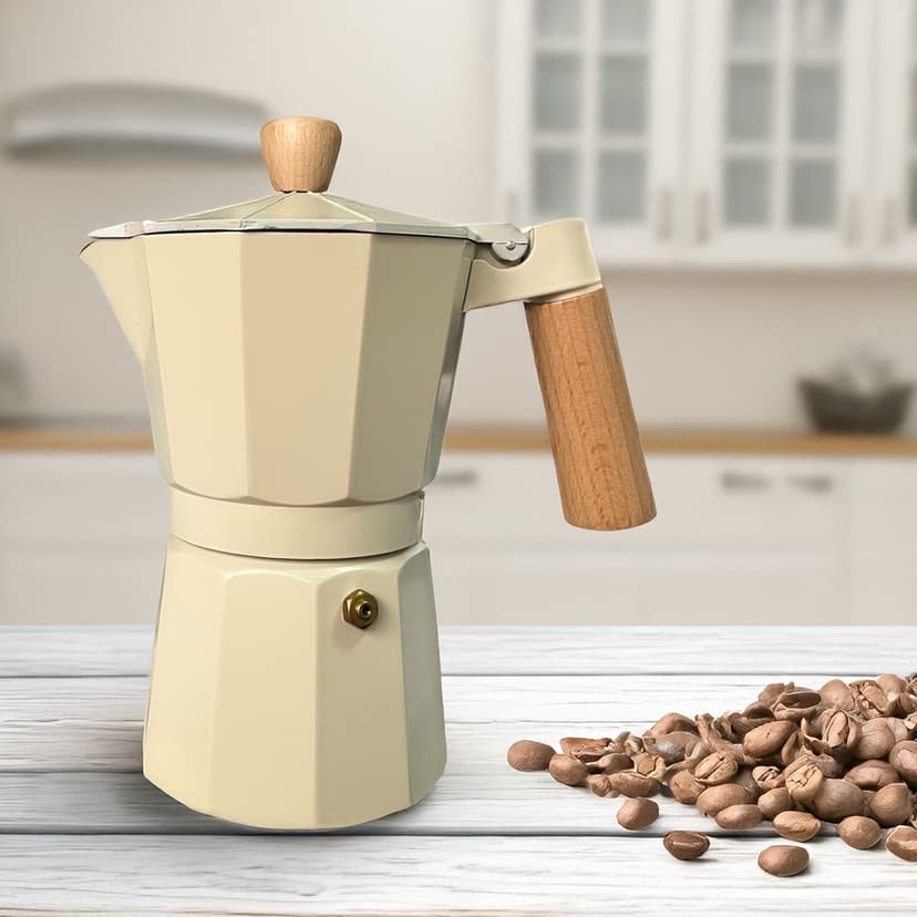 GU-1006-3 Гейзерна кавоварка Delio GUSTO, 3 чашок