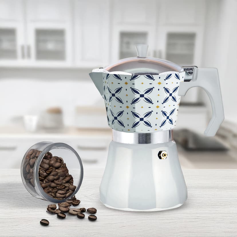 GU-1005-9 Гейзерна кавоварка Lazio GUSTO, 9 чашок