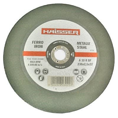 Круг відрізний по металу - 180х2,5х22,2мм (HAISSER)