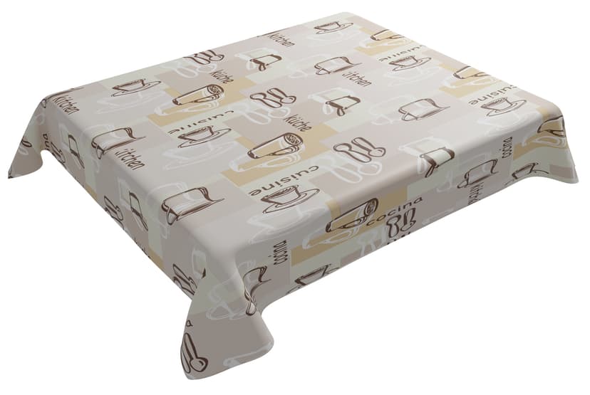 WK-30005 Скатертина з ПВХ "Горнятко кави" 100х137см, WERK