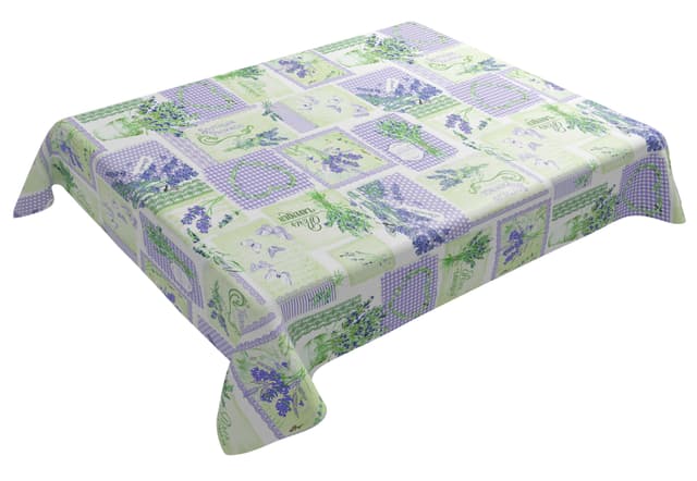 WK-30007 Скатертина з ПВХ "Лавандовий букет" 120х150см, WERK
