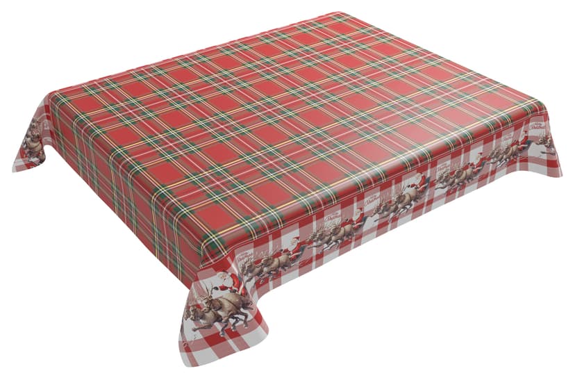 WK-30010 Скатертина з ПВХ "Різдвяний настрій" 120х150см, WERK