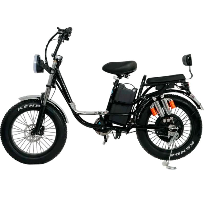 Велоскутер акумуляторний BKE-500, чорний