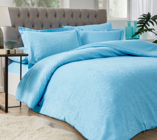 Комплект постільної білизни CK JAKAR AQUA ORNAMENT, євро (4 наволочки), OZDILEK